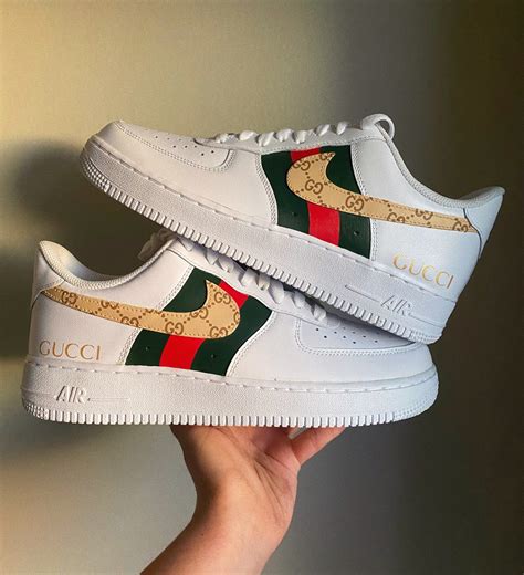gucci air force ones